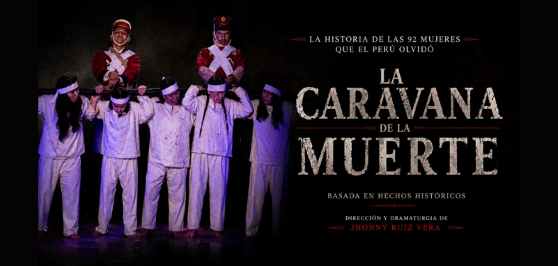 Afiche de la obra La caravana de la muerte